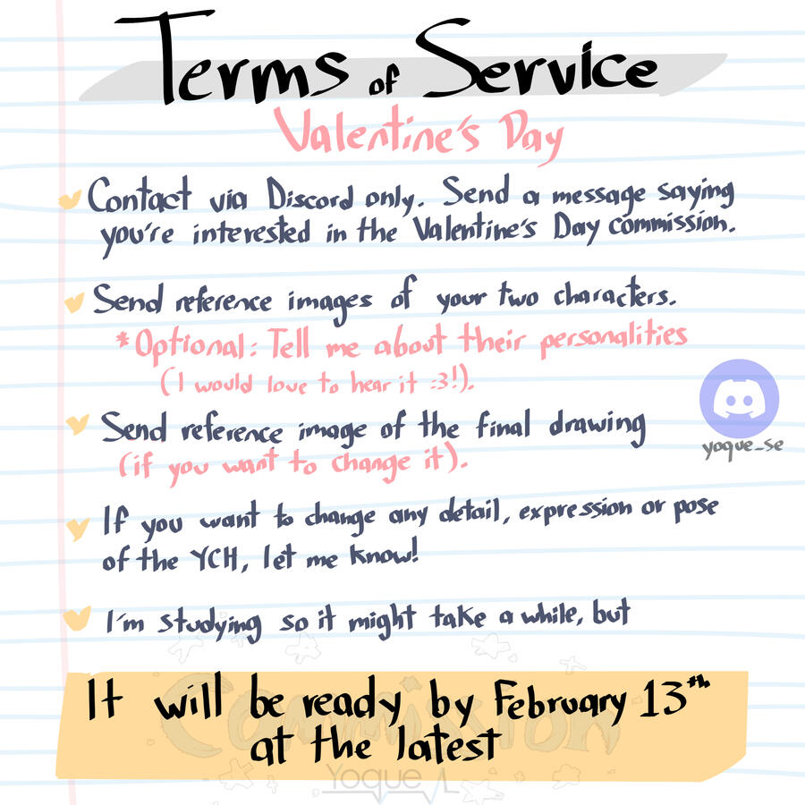 Terms and Conditions